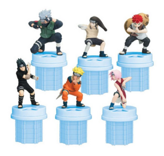 Megahouse Naruto Shippuden Chess Game Part 1 6 Trading Figure Set