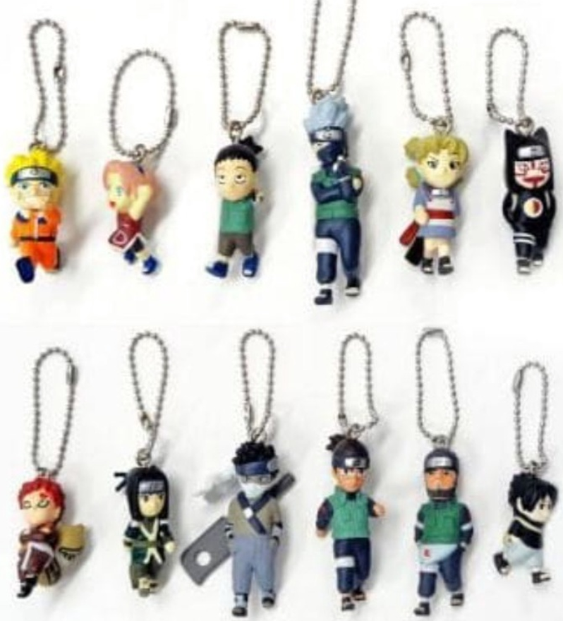 Bandai Naruto Walking Mascot Part 3 Sealed Box 20 Random Strap Trading Figure Set
