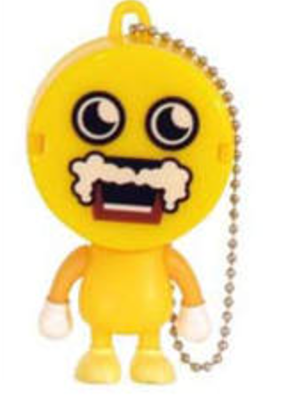 Bandai 2011 CapHeads Designer Studio Crocodile Banana Flavor ver Trading Figure