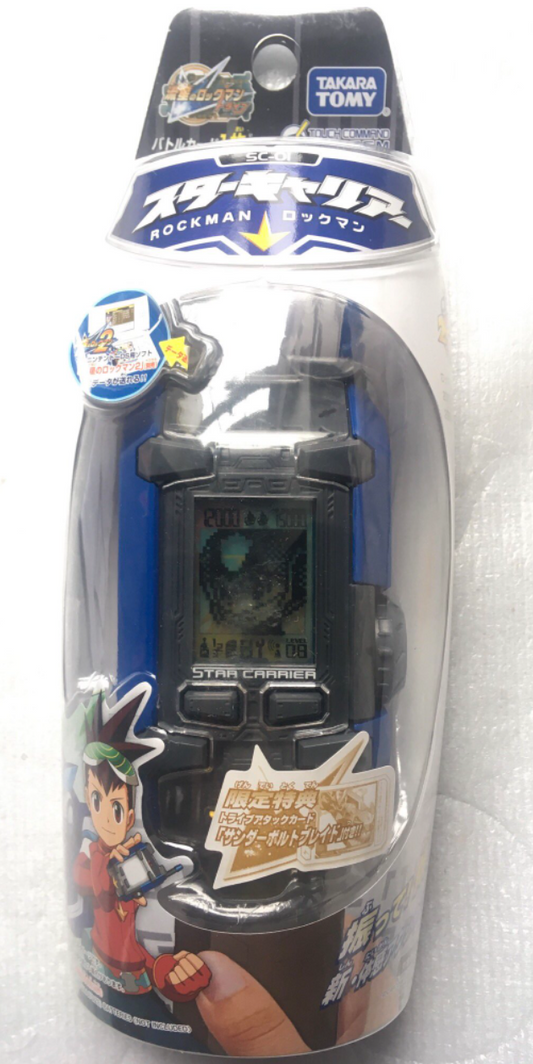 Takara Tomy 2007 Capcom Mega Man Rockman Star Force Carrier SC-01 Rockman ver Trading Figure