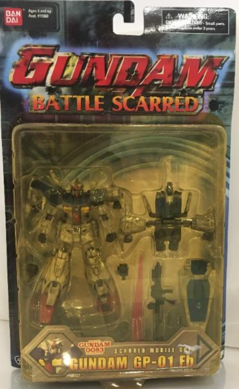 Bandai Mobile Suit Gundam 0083 Battle Scarred GP-01 Fb Action Figure