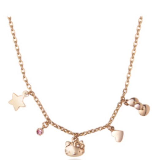 Sanrio Cinnamoroll Rose Gold Necklace Set - BoxLunch Exclusive