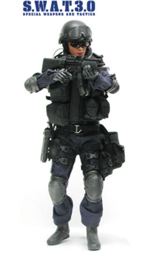 Hot Toys 1/6 12" S.W.A.T 3.0 Special Weapons and Tactics Female ver Action Figure