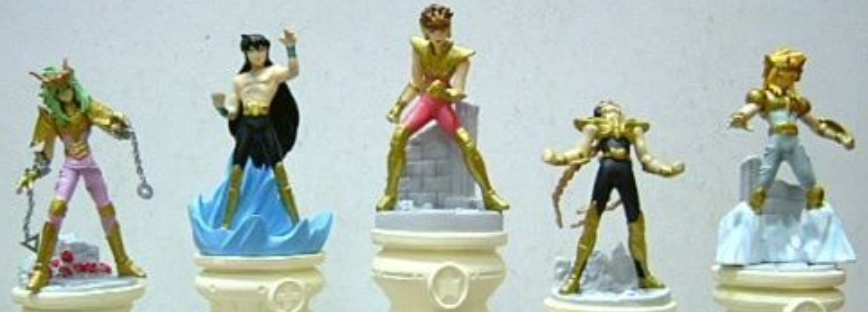 Megahouse Saint Seiya Gold Myth Cloth Chess Part 1 17+5 22 Trading Figure Set