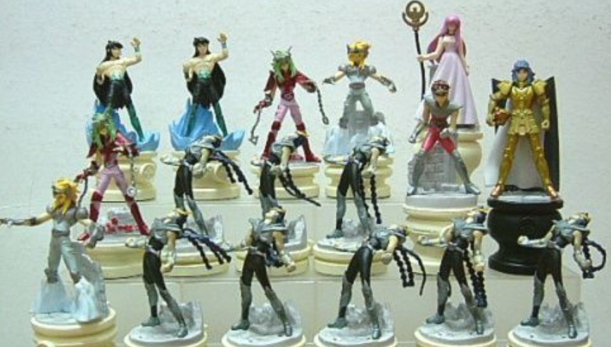 Megahouse Saint Seiya Gold Myth Cloth Chess Part 1 17+5 22 Trading Figure Set