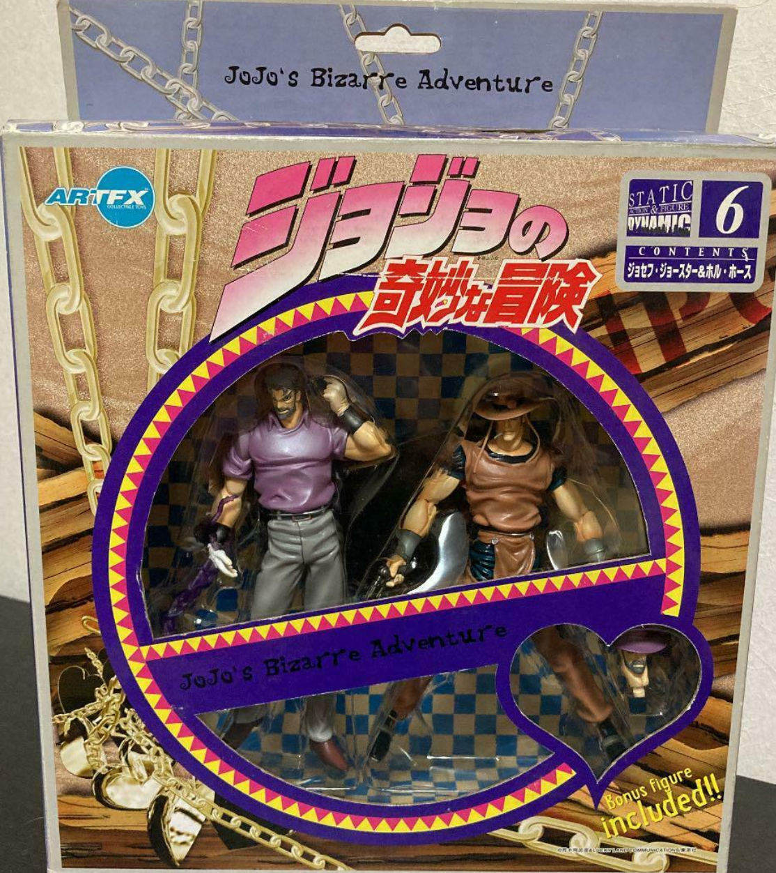 Kotobukiya ArtFx JoJo's Bizarre Adventure Joseph Joestar & Hol Horse Action Figure