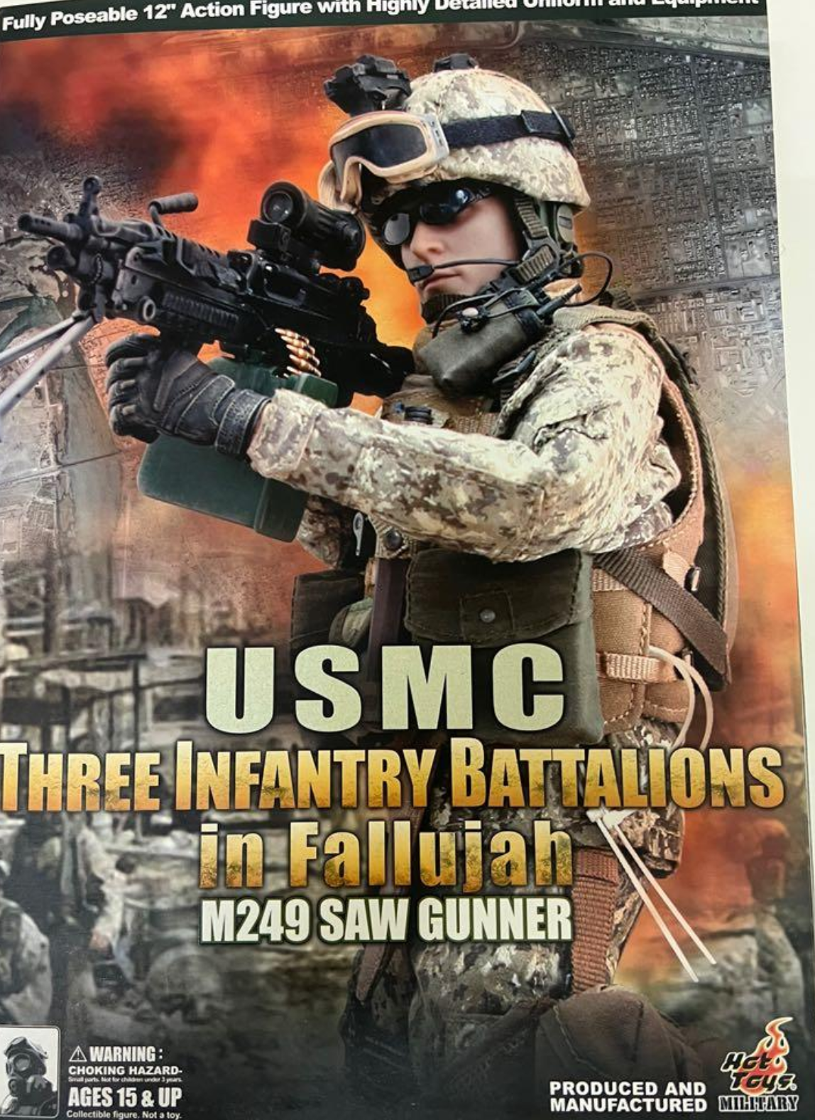 1/6 HOTTOYS U.S.M.C. M249 ホットトイズ ミリタリー-