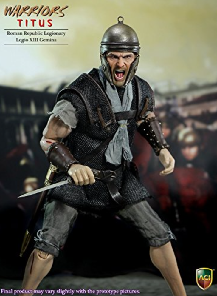 ACI Toys 1/6 12" Warriors Titus Roman Republic Legionary Legio XIII Gemina Action Figure