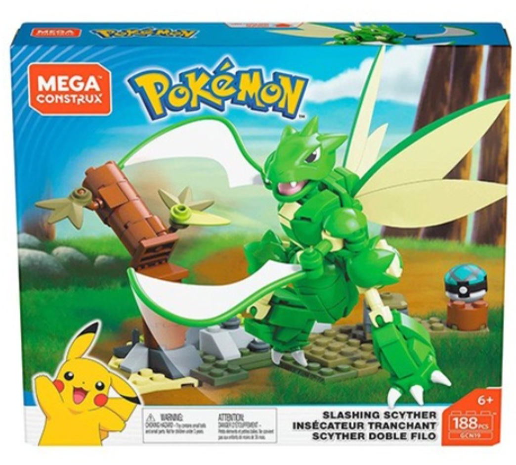 Mattel Mega Construx Bloks Pokemon Pocket Monster FVK80 Tropical Frost –  Lavits Figure