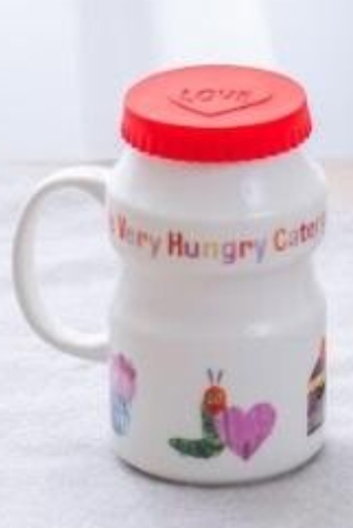 Sanrio Hello Kitty x The Very Hungry Caterpillar Taiwan Watsons Limited 350ml Ceramics Cup Type A