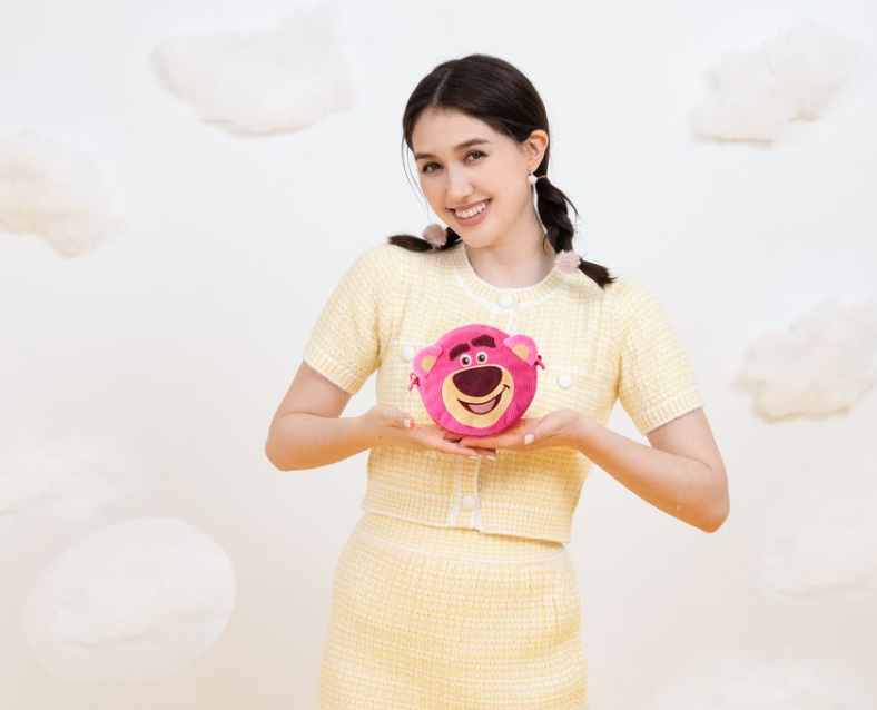 Disney Winnie The Pooh x Pixar Lotso Taiwan Cosmed Limited 5" Mini Side Bag