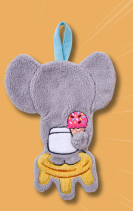 Tom & Jerry Taiwan Family Mart Limited 10" Hand Towel Nibbles Mouse ver