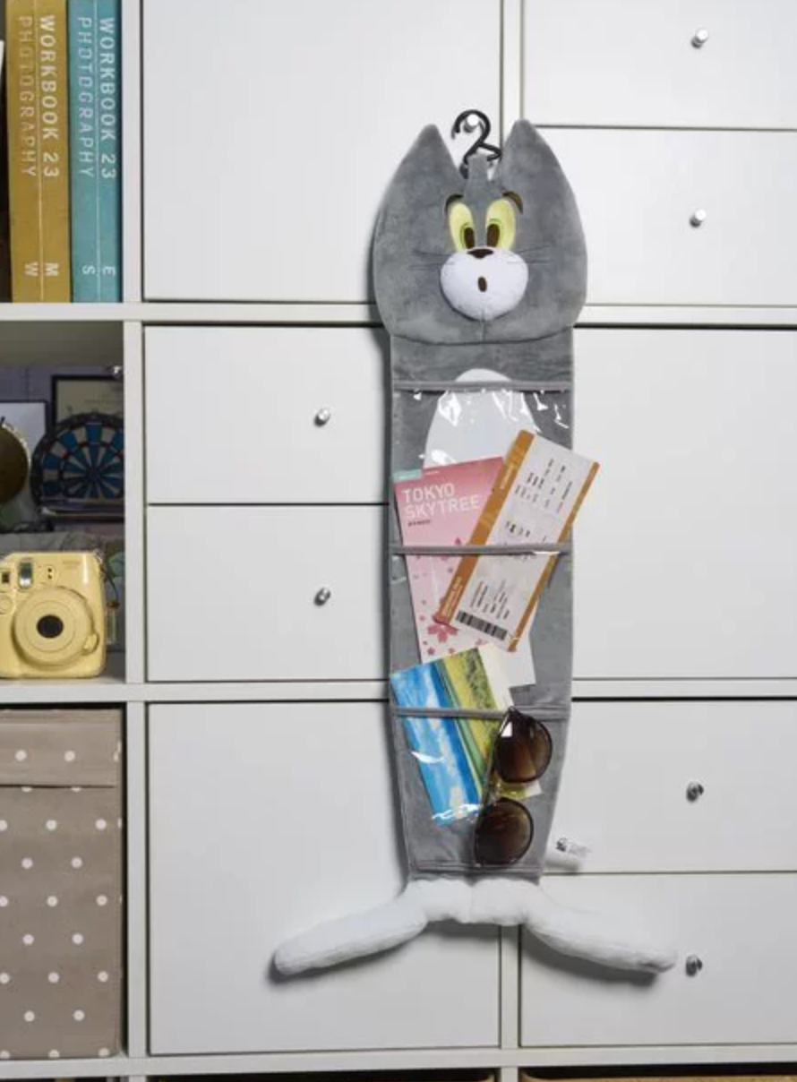 Tom & Jerry Taiwan Family Mart Limited 30" Plush Doll Hanging Orgaizer Bag