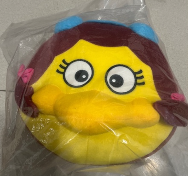 Mcdonalds Character Birdie the Early Bird 10" Round Plush Doll Figure