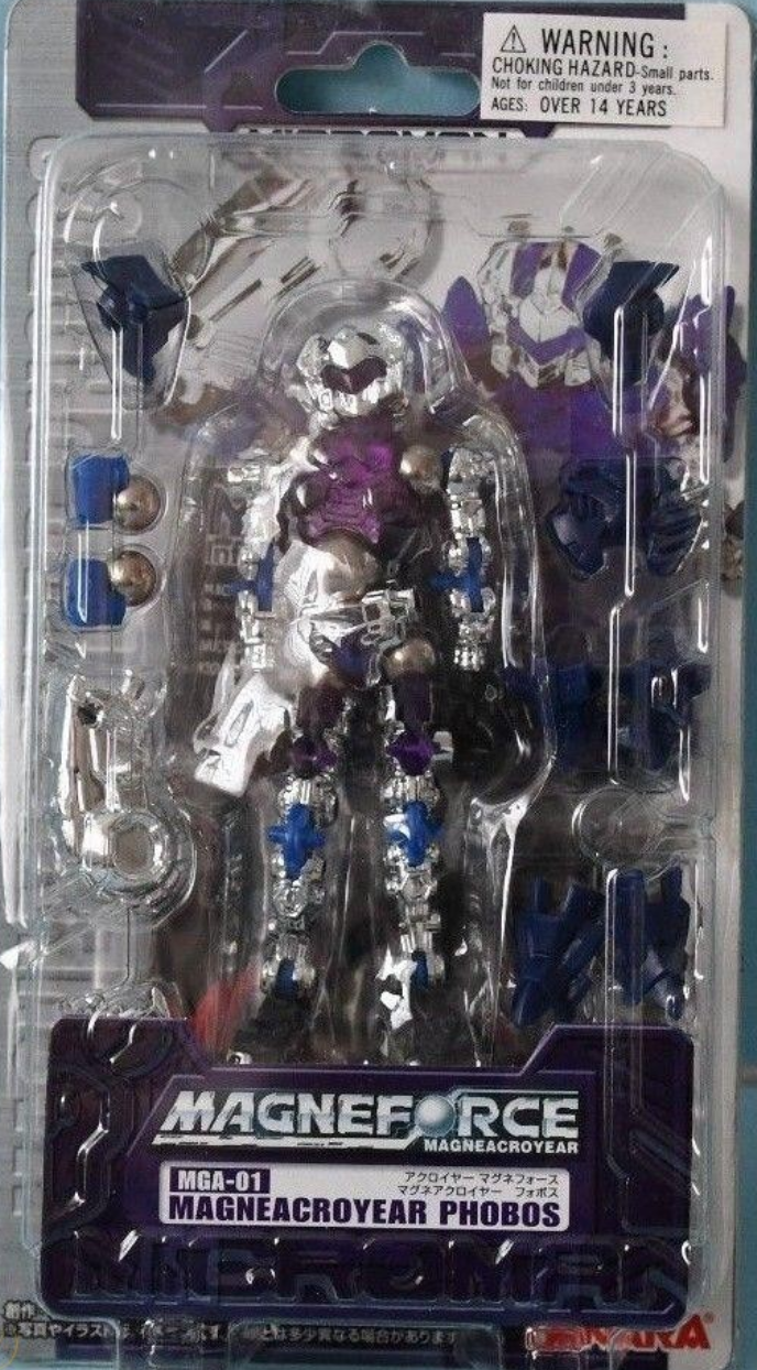 Takara Microman Micro Magne Force MGA-01 Magneacroyear Phobos Action Figure