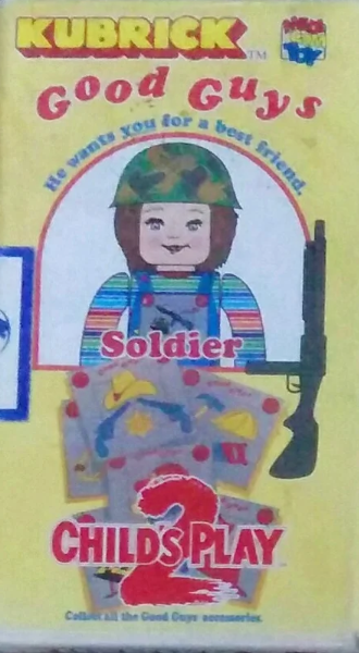 Medicom Toy Kubrick 100% Childs Play 2 Good Guys Soldier ver Action Figure