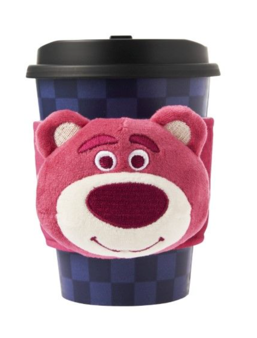 Hong Kong Disneyland - Lotso Mug with Fuzzy Warmer - Preorder