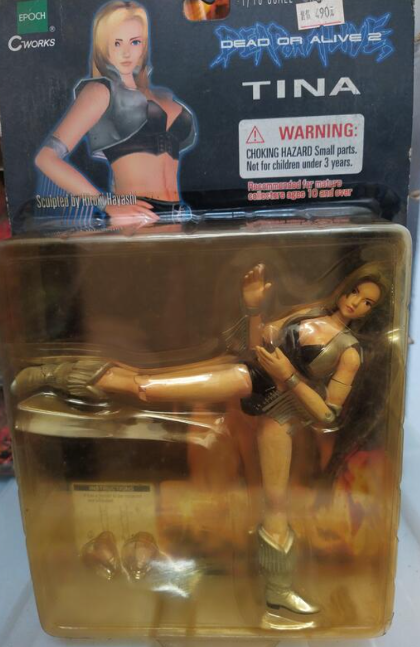 Epoch C-works Temco 1/10 Dead Or Alive 2 Tina Action Figure