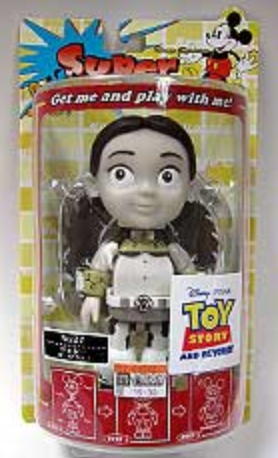 Sega Disney Characters Super Rockin No 27 Toy Story Jessie Monochrome ver Bobble Head Figure