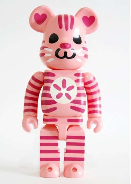 Medicom Toy 2010 Be@rbrick 400% Shoko Nakagawa Pink Ver 11" Vinyl Collection Figure - Lavits Figure
 - 1