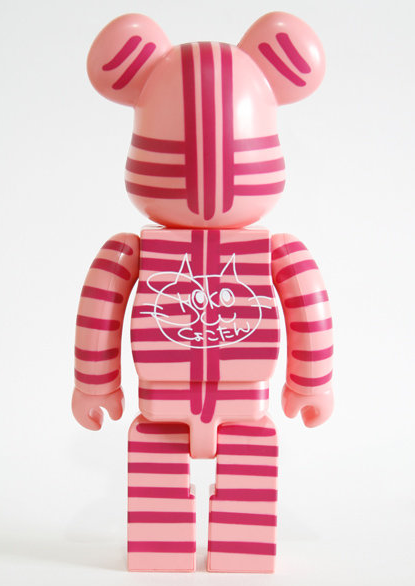 Medicom Toy 2010 Be@rbrick 400% Shoko Nakagawa Pink Ver 11" Vinyl Collection Figure - Lavits Figure
 - 2
