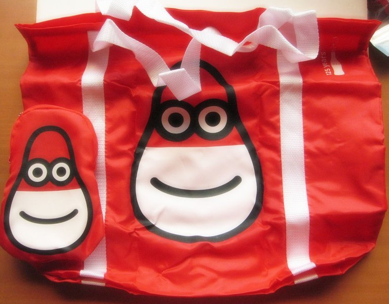 2011 James Jarvis x Coca Cola Plastic Tote Bag - Lavits Figure