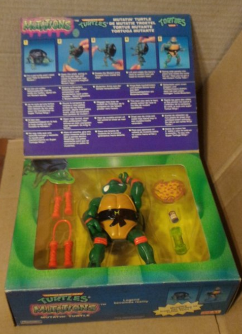 Ideal TMNT Teenage Mutant Ninja Turtles Michaelangelo Action Figure - Lavits Figure