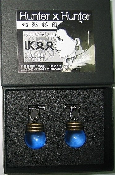 Movic Hunter x Hunter Kulolo Lushilufelu Earrings - Lavits Figure