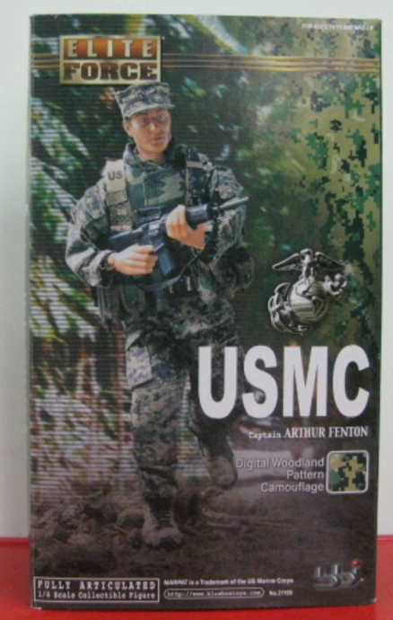 BBi 12" 1/6 Collectible Items Elite USMC Captain Arthur Fenton Action Figure - Lavits Figure
- 1