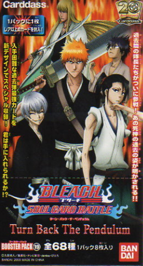 Bandai Bleach Carddass Soul Card Battle Game Booster Pack Part 19 Turn Back The Pendulum Sealed Box - Lavits Figure