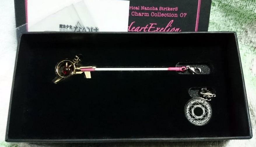 Good Smile Magical Girl Lyrical Nanoha Strikers Device Metal Charm Collection 07 Raging Heart Excelion Accel Mode - Lavits Figure
- 2