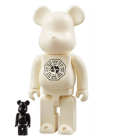 Medicom Toy 2008 Be@rbrick 400% 100% Lost White Ver 11" Vinyl Collection Figure - Lavits Figure
- 1