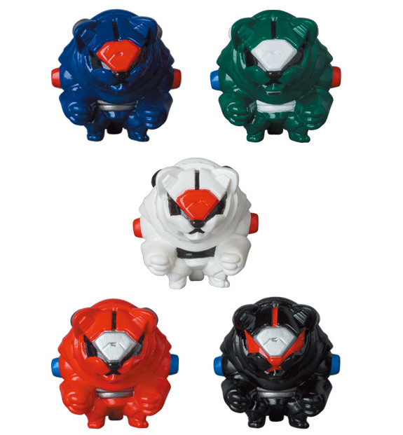 Medicom Toy 2015 Max Toy Prestige Yoshihiko Makino TTToy VAG Vinyl Artist Gacha Gashapon Buster One 5 2.5" Figure Set - Lavits Figure