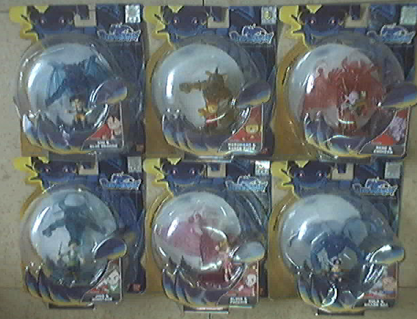Bandai Blue Dragon Zola Shu Jiro Kluke Marumaro Nene 6 Trading Collection Figure Set - Lavits Figure