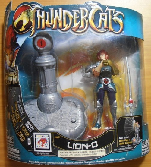 Bandai Thundercats Animated Adventure Series Lion-O Deluxe 4" Action Collection Figure - Lavits Figure
- 1