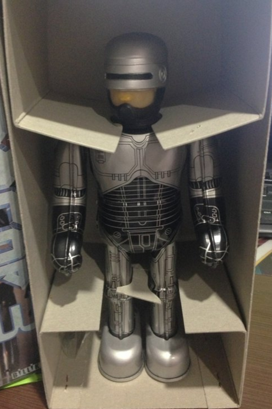 Billiken 1992 Robocop 3 Wind Up Tin Toy Action Figure Used - Lavits Figure
- 1