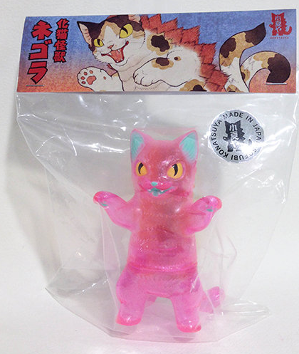 Konatsu Konatsuya Kaiju Negora Pink Clear Ver 3.5" Vinyl Figure - Lavits Figure
- 2