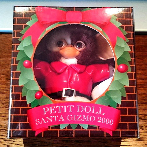 Jun Planning 2000 Gremlins Santa Gizmo Petit Pludh Doll 4" Collection Figure - Lavits Figure
 - 1