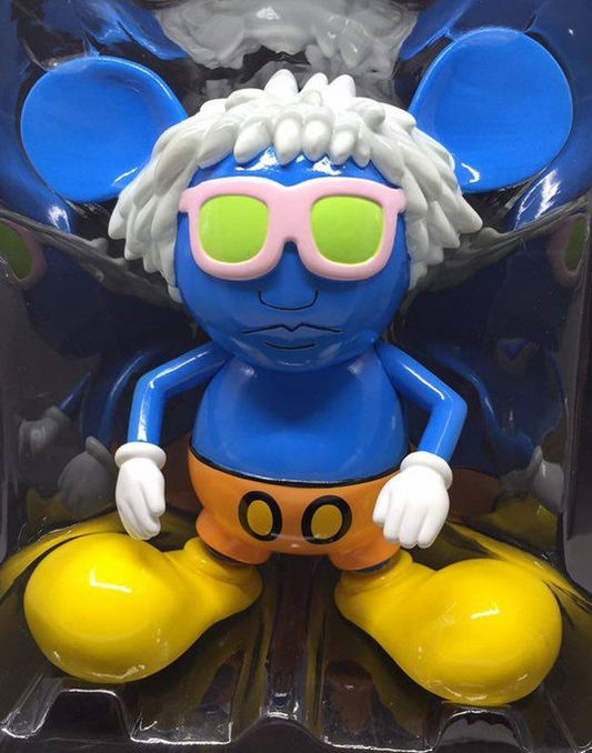 360 Toy Group 2006 Keith Haring Andy Mouse Blue Ver 6" Vinyl Figure - Lavits Figure