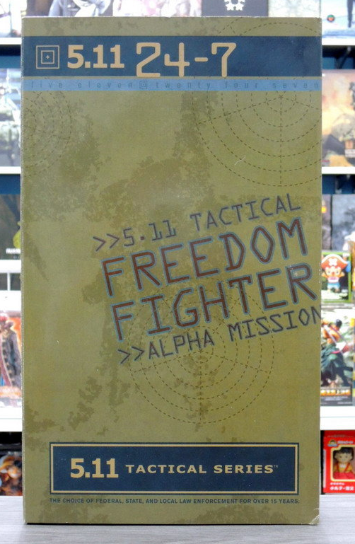 BBi 12" 1/6 Collectible Items 5.11 24-7 Tactical Freedom Fighter Alpha Mission Action Figure - Lavits Figure
- 1