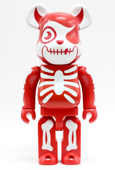 Medicom Toy 2003 Be@rbrick 400% Balzac Atom Rage Vampire Red Ver