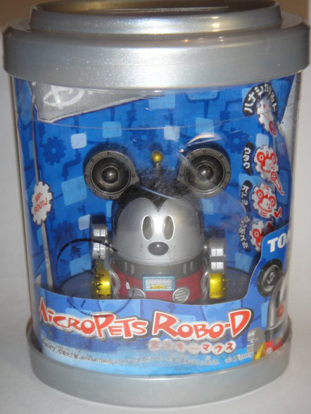 Tomy Micropets My Little Pet Electronic Interactive Toy Robo-D Mickey Mouse Trading Figure - Lavits Figure
