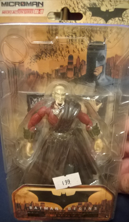 Takara 1/18 Microman MA-19 Ras'al Ghul Batman Begins Movie Ver Mini Action Figure - Lavits Figure