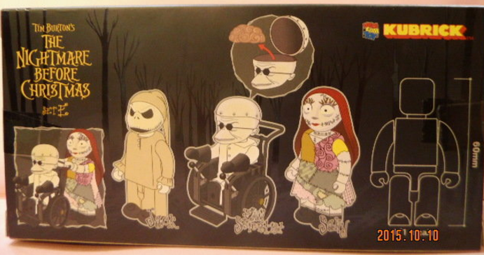 Medicom Toy Kubrick 100% Tim Burton The Nightmare Before Christmas Set E Action Figure Set - Lavits Figure
- 2