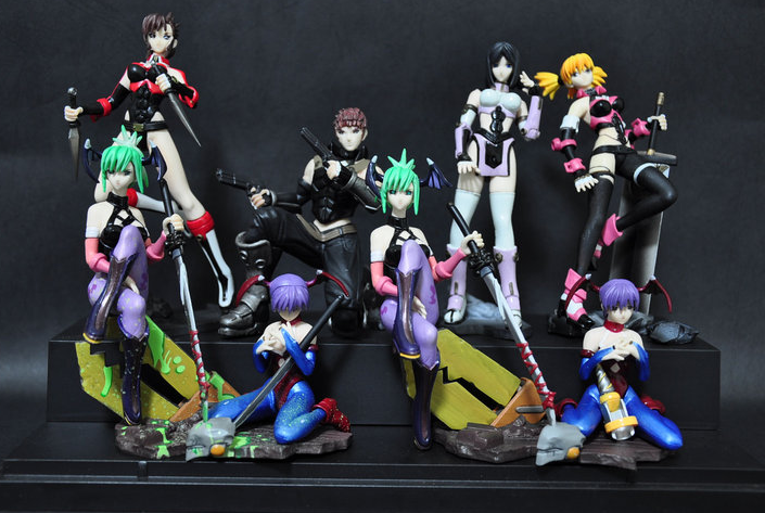 Yujin Crimson Tears Tokyo 2049 Gashapon 6+2 Secret 8 Trading Figure Set Used - Lavits Figure
- 1