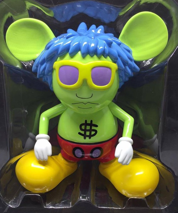 360 Toy Group 2006 Keith Haring Andy Mouse Green Ver 6" Vinyl Figure - Lavits Figure
- 2