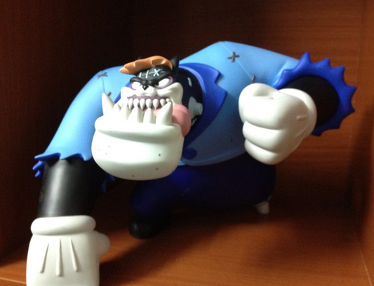 Bounty Hunter BxH 2004 Disney Runaway Brain Julius Blue Ver 7" Vinyl Figure Used - Lavits Figure
 - 1