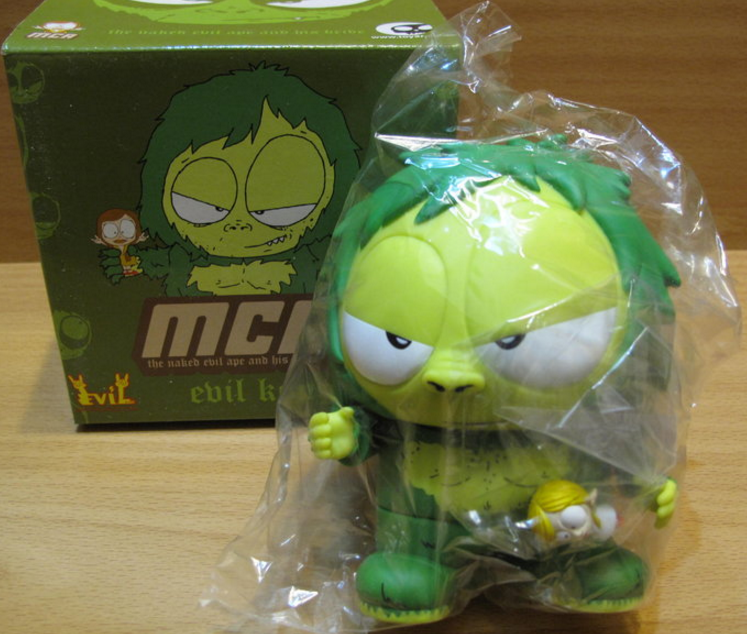 Toy2R 2007 MCA Evil Ape Naked Kong Green Ver 6" Vinyl Action Figure - Lavits Figure
- 2