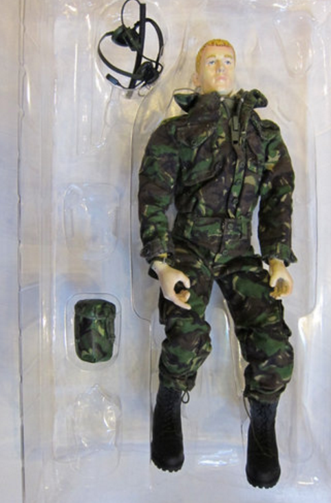 BBi 12" 1/6 British Royal Marine MNE Allen Action Figure Used - Lavits Figure
- 1