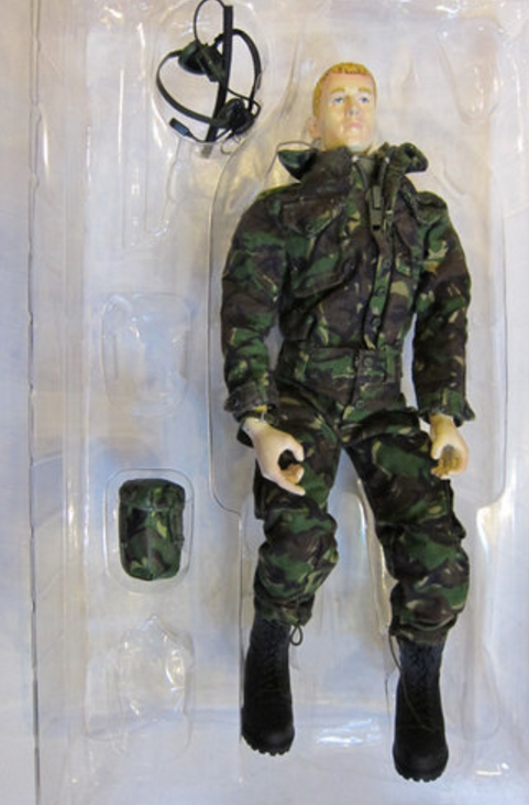 BBi 12" 1/6 British Royal Marine MNE Allen Action Figure Used - Lavits Figure
 - 1